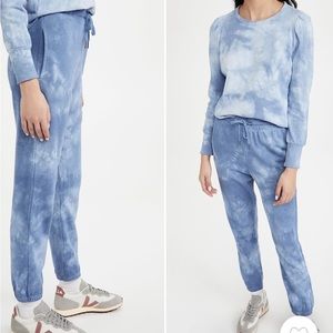BB Dakota Blue Tie Dye Sweat Suit